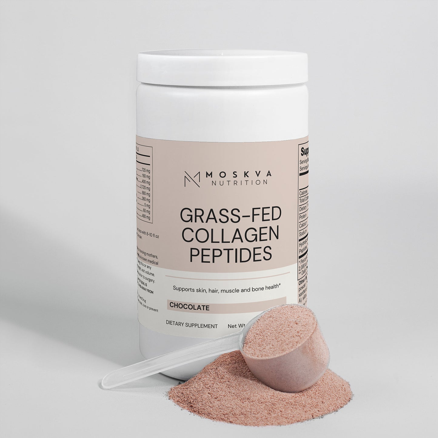 Grass-Fed Collagen Peptides Powder (Chocolate)